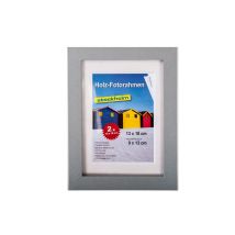 Holz-Fotorahmen 13x18 cm – 2er Pack in verschiedenen Farben – Hochwertige Bilderrahmen für stilvolle Präsentation