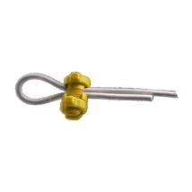 FV – Sujecor de bloqueo fijo – Cerradura para cables de 2 mm a 6 mm – Resistente a temperaturas extremas y rayos UV
