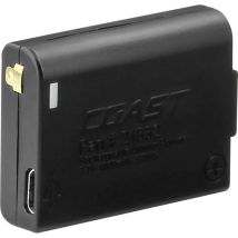 Coast 21532 Batteria Ricaricabile Di Ricambio Lampada Frontale A Led Coast Fl75r Nero