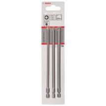Bosch Set Di Bit Di Avvitamento Da 3 Pz. Extra-hard Extra Hart Mod. 2607001762