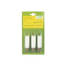 Schaftkerze E14 16V/7W – elfenbeinfarben – 2 Stück – HELLUM