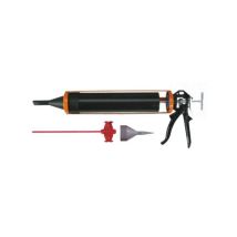 Pistola per Malta COX – Tubo 1000 ml – Ugello alternativo, Miscelatore – Utensili per applicazione di colle e sigillanti