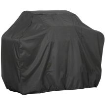Funda Para Barbacoa De Tela Oxford 210d, Negra, Impermeable Y A Prueba De Polvo (145 X 61 X 111 Cm)