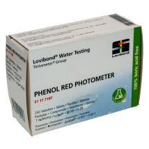 Caja Reactivo Phenol Red Fotómetro. 250 Uds. Lovibond