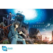 Poster - Abystyle - Solo Leveling - Stagione 1 - 91,5x61 Cm - Carta Lucida - Certificato Fsc