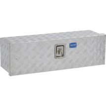Alutec Truck 47 41047 Cassa In Lamiera Bugnata Alluminio (l X L X A) 825 X 265 X 260 Mm