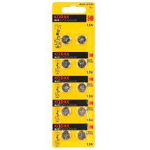 10 Pilas De Botón Ag10 Super Alkaline 1.5v Kodak