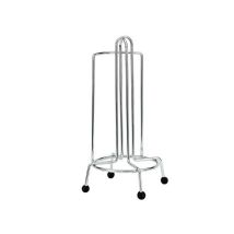 Portarotolo Verticale in Acciaio Inox Lucido – Accessorio Elegante per Cucina – 50157