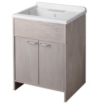 Lavatoio In Pvc In Kit 60x50 Per Interni/esterni Rovere