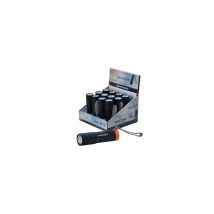 Linterna LED negra – 70 lúmenes – Autonomía 5 horas – Profundidad 40 metros – IP65 – Aluminio