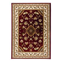 Flair Rugs - Traditional Oriental Classic Design Quality Sherborne Rug In Red 160x230 Cm (5'3''x7'7'')