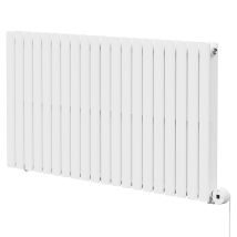Boone Radiators - Boone White 600mm X 1200mm Horizontal Digital Thermostatic Electric Double Panel Radiator