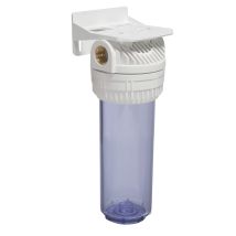 Porta Singola Cartuccia Filtro 10 Pollici – Compatibile con Cartucce 9 3/4" – Filtraggio Acqua – Aquawater