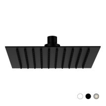 Soffione Slim Quadro Inox Spazzolato Cm 30 X 30 Remer