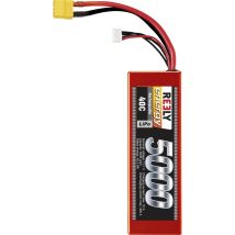 Reely - Modellbau-akkupack (lipo) 11.1 V 5000 Mah Zellen-zahl: 3 40 C Hardcase Xt90