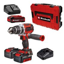Einhell Professional 18/230 18v Cordless Brushless Impact Wrench 1/2"" + 3x4ah