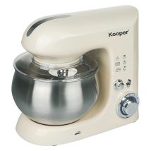 Batidora de pie KOOPER 1300 W – 5 lt – 6 velocidades – Mecanismo planetario – Cierre de seguridad