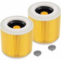2er Set Triomphe Patronenfilter Für Wd3 Premium Wd2 Wd3 Wd3p Wd3 Mv2 Mv3 Filter Wd3 Ersatzfilter Für Kärcher Staubsauger 6.414-552.0/64145520