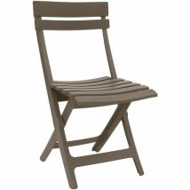 Grosfillex Chaise Pliante Miami - Taupe