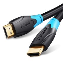 Kabel Hdmi 2.0 4k Vention Aacbh/ Hdmi Male - Hdmi Male/ 2m/ Schwarz