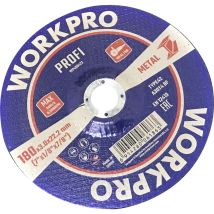 Workpro Wp406423 Trennscheibe 180 Mm 10 St. Metall