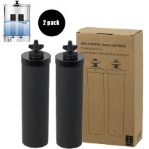 2 Pack Nsf/ansi 42&372 Certified Water Filter, Replacement For Refrigerator System Berkey Gravity Water Filter Compatible, Reduces Contaminants By 