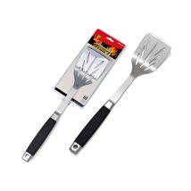 Forchettone Barbecue In Acciaio Inox Griglia Arrostire Hamburger Carne 39 Cm