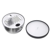 220272 Grattugia In Acciaio Inox Per Parmigiano, Con Coperchio - Lurch