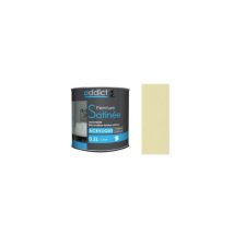 Addict - Pintura Acrílica Multisustrato Para Interiores, Marfil Satinado, 0,5 Litros.