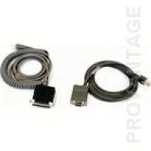 Cab-408 Rs-232 Pwr Coil 9-pin Fem Cable De Serie Db-9