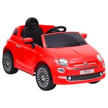 Auto Elettrica Per Bambini Fiat 500 Rossa 020005272