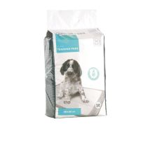 Alfombrillas Educadoras Puppy Training Pads De Mpets - Para Cachorro - 50 Piezas - Blanco