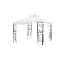 I Giardini Del Re - Ersatzteil Top Überdachung Für Gazebo 3137 Farbe Weiss Mt.3x3 Mit Air Vent