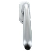 Cremonese DK 3 Scatti Cromo Satinato – Ottone – Compatibile con Alluminio, PVC e Legno – 4 Pezzi