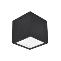 Downlight Led Gemini De 7w 3000k Ip65 Para Exteriores, Color Negro Mate.