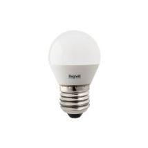 10 X Beghelli Led Sfera E27 5w 56821 Fred 6500k Plast