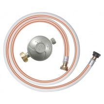 Flexibles Butanschlauch-set Mit 1 Regler, 1 Nippel Und 1 Flexiblem Schlauch 1 M50 Ribitech Dg170tv810/b