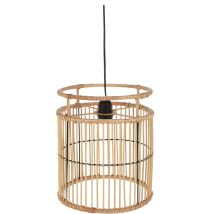 Hängelampe NONO – 28 x 28 x 30 cm – E27 – Papier – Wohnzimmer – Moderne Pendelleuchte