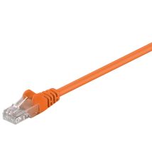 Goobay - Cat 5e Patchkabel, U/utp, Orange, Kupferkaschierter Aluminiumleiter (cca). Kabellänge 2 M