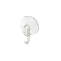 Bulk Hardware - Merriway Bh00245 Gancio A Ventosa Con Azione A Leva, Bianco, Set Di 3 Pezzi