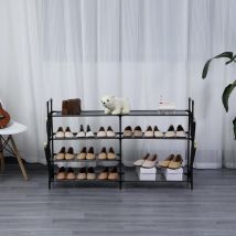 Scarpiera Herzberg A 7 Strati - 112x70 Cm Grigio