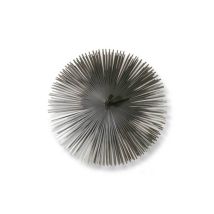Rascador redondo para chimenea 25 cm – Acero plano 3x0,40 mm – Conexión F D – Diámetro 25 cm