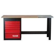 Banco De Trabajo Mondelin Fixed Workbench 1000 Kg 6 Cajones