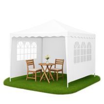 Kynast - Aga Gazebo Da Giardino 3x3 M Ds7007 Bianco