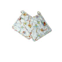 Brandani Aria Set 2 Presine Cotone Micro Aquiloni