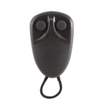 Prastel – 2-Channel Remote Control Transmitter for Gates and Garage Doors – 433 MHz Frequency – Batteries Included