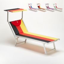 Lettino Prendisole Da Mare E Spiaggia Professionale In Alluminio Santorini Europe - Germania