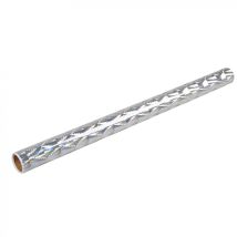 Rollo adhesivo Prisma Plateado 45 x 150 cm – Adhesivo decorativo – Fácil de mantener – Lavable e impermeable