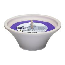 Duftkerze In Keramikschale Van.-lavendel, Höhe 8 Cm, Ø 18 Cm Duftkerzen - Villa Verde