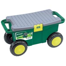 Werkzeugwagen Und Sitz 56 X 27,2 X 30,4 Cm Grün 60852 Draper Tools